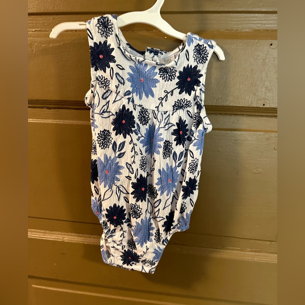 Carter's Floral Tank Romper
